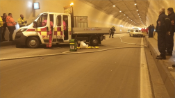 M6 autópálya alagútbiztonsági gyakorlat